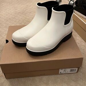 UGG White Rain & Snow Boots for All-Weather Comfort